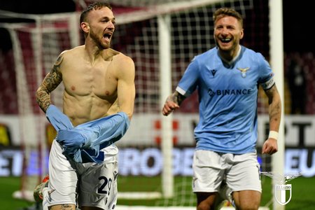 Serie A: Lazio a învins cu 3-0 ultima clasată, Salernitana