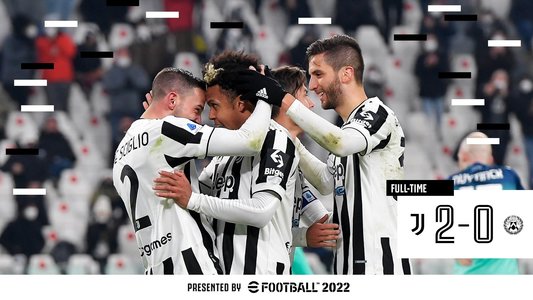 Juventus, 2-0 cu Udinese în Serie A