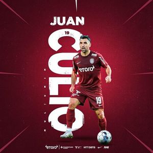 CFR Cluj anunţă rezilierea contractului cu Juan Emmanuel Culio