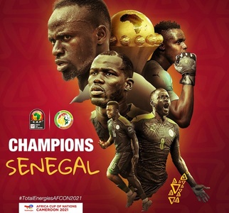 Senegal a câştigat pentru prima dată Cupa Africii pe Naţiuni