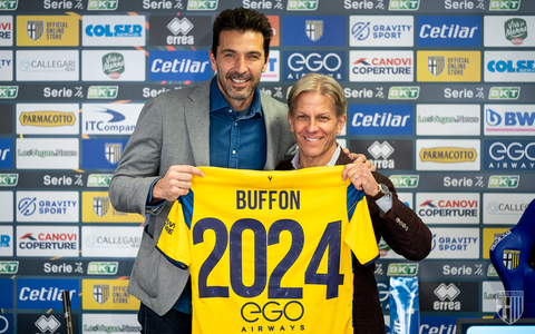 Buffon şi-a prelungit contractul cu Parma până în 2024, când va avea 46 de ani