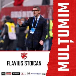 Antrenorul Flavius Stoican a plecat de la Dinamo