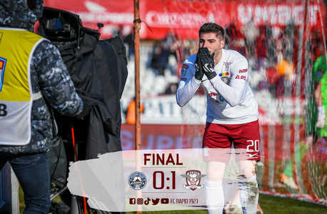 Academica Clinceni – FC Rapid, scor 0-1, în play-out-ul Ligii 1. Giuleştenii au ratat un penalti