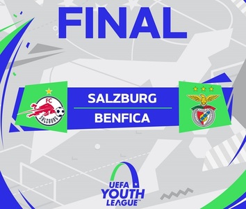 Salzburg - Benfica, finala Youth League. O semifinală a fost arbitrată de Feşnic