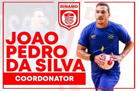 Handbal masculin: Joao Pedro da Silva, noul jucător al campioanei României, Dinamo Bucureşti