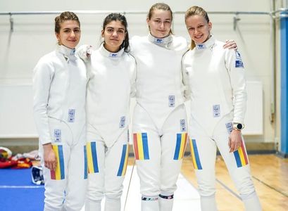 Echipa feminină de spadă a României s-a calificat în finala Campionatului European de tineret de la Tallin