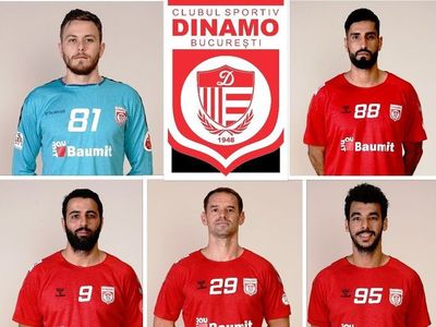 Handbal: Mulţumiri din partea Dinamo Bucureşti către cinci jucători care părăsesc echipa