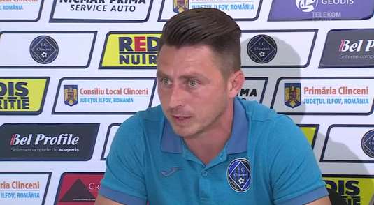 Ilie Poenaru, după 0-3 cu FC Voluntari: Nu pot accepta lipsa de atitudine. Am fost penibili