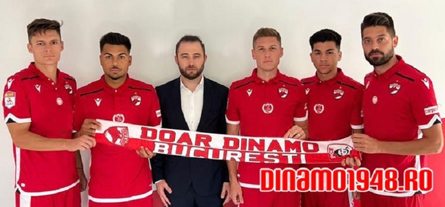 FC Dinamo a anunţat cinci transferuri