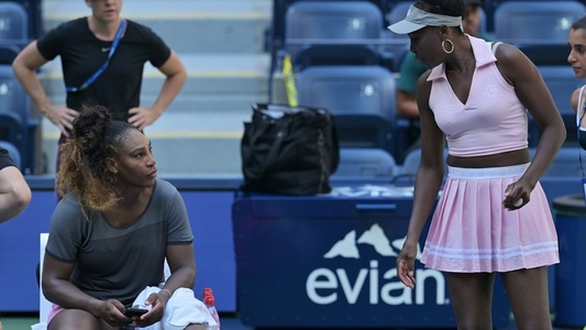 Serena şi Venus Williams au primit wild card pentru tabloul de dublu la US Open