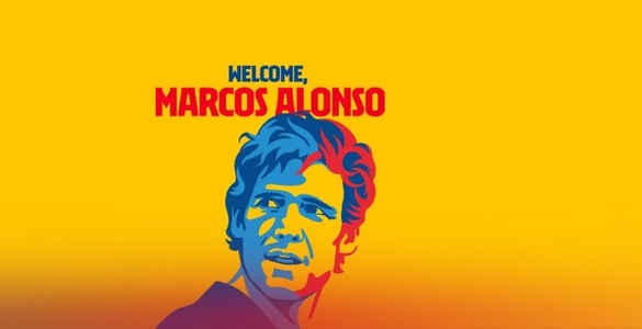 Marcos Alonso a devenit jucătorul Barcelonei