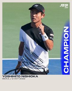 Japonezul Yoshihito Nishioka a câştigat turneul de la Seul. Este al doilea titlu ATP din carieră