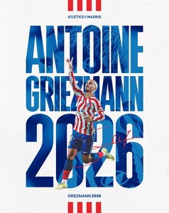 Griezman a semnat cu Atletico până în 2026