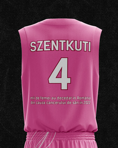 Baschet: U BT Cluj va purta tricouri roz la meciul cu CSU Sibiu, de sâmbătă, cu mesaje dedicate prevenţiei cancerului la sân