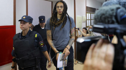 Baschetbalista Brittney Griner se află într-o colonie penitenciară din Mordovia - Reuters