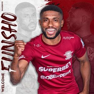 FC Rapid l-a transferat pe nigerianul Funsho Bamgboye. El a semnat până în 2024
