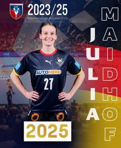 Handbal feminin: Julia Maidhof, jucătoare a naţionalei Germaniei, va evolua din vară la SCM Râmnicu Vâlcea