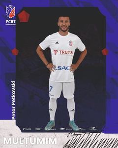 FC Botoşani: Atacantul Petar Petkovski şi-a reziliat contractul