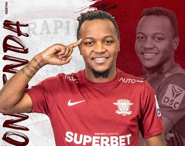 Hervin Ongenda a semnat cu FC Rapid