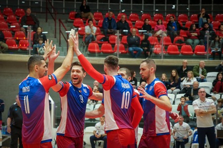 Volei masculin: Steaua Bucureşti, victorie cu SCMU Craiova şi va juca finala Diviziei A cu campioana Arada Galaţi