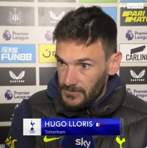Hugo Lloris a cerut scuze suporterilor pentru înfrângerea cu Newcastle - VIDEO