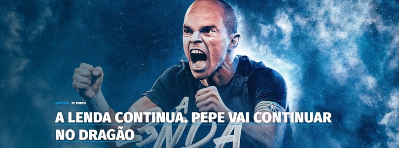 La 40 de ani, Pepe a semnat prelungirea contractului cu FC Porto