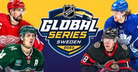 Patru meciuri din NHL vor avea loc în Suedia, în noiembrie