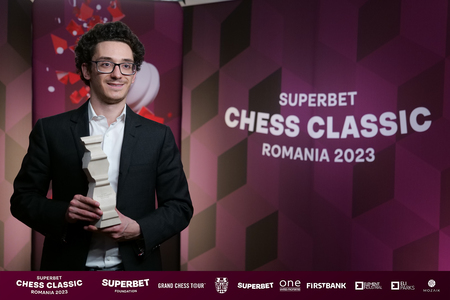 Americanul Fabiano Caruana a câştigat competiţia de şah Superbet Chess Classic România 2023 - FOTO