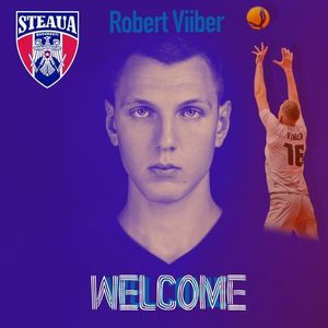 Volei masculin: Steaua l-a transferat pe Robert Viiber, jucător din naţionala Estoniei