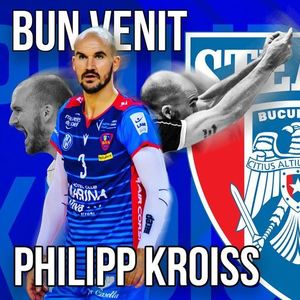Volei masculin: Austriacul Philipp Kroiss a fost transferat la Steaua