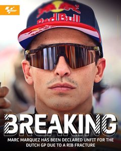 MotoGP: Marc Marquez nu va evolua la Grand Prix-ul Ţărilor de Jos