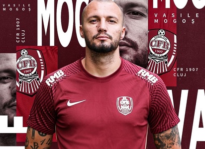 Vasile Mogoş a semnat cu CFR Cluj