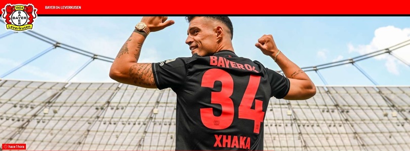 Granit Xhaka a semnat cu Bayer Leverkusen