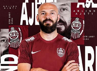 CFR Cluj i-a achiziţionat pe Arlind Ajeti şi Durel Avounou