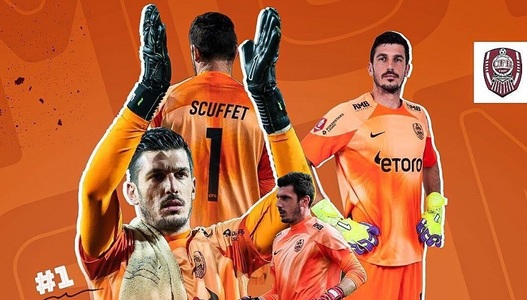 CFR Cluj anunţă transferul lui Scuffet la Cagliari