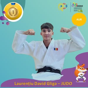FOTE, judo: David Gliga, medalie de aur la categoria 73 kg
