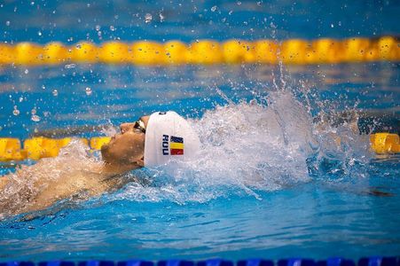 CM de nataţie: Andrei Anghel, în semifinale la 50 m spate
