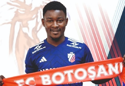 FC Botoşani a achiziţionat un mijlocaş nigerian