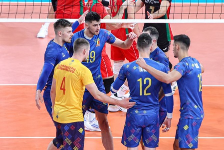 Volei masculin: România, înfrângere şi în al doilea meci la Campionatul European, cu Israel