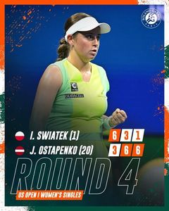 Surpriză la US Open: Iga Swiatek, numărul 1 mondial, eliminată în optimi de Jelena Ostapenko. Poloneza pierde primul loc WTA
