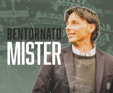 Gabriele Cioffi a revenit la conducerea tehnică a echipei Udinese