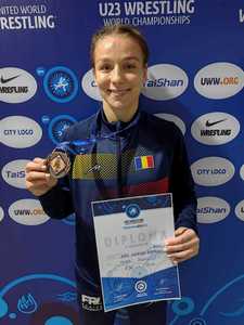 Ana Andreea Beatrice, medalie de bronz la lupte, la Campionatul Mondial de Seniori U23