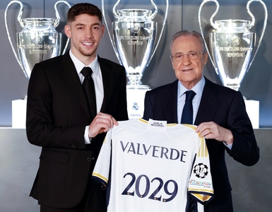 Federico Valverde şi-a prelungit contractul cu Real Madrid