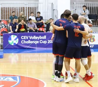 Volei masculin: Steaua Bucureşti, victorie cu austriecii de la Ried Im Innkreis, în turul 16-ilor Challenge Cup