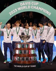 Cupa Davis 2023: Italia a învins Australia şi a câştigat primul titlu după 47 de ani
