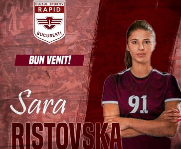 Handbal feminin: Sara Ristovska, din sezonul viitor la Rapid