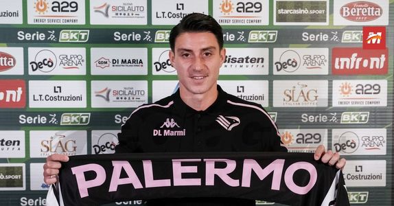 Serie B: Nedelcearu a înscris în victoria lui Palermo cu Cremonese, scor 3-2