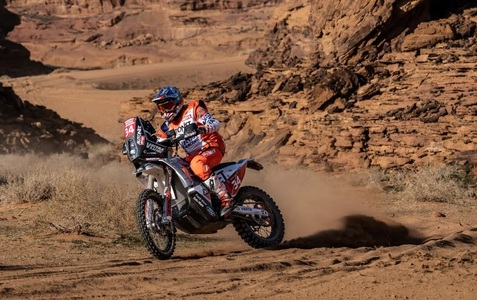 Emanuel Gyenes, locul 27 în etapa a treia a Raliului Dakar
