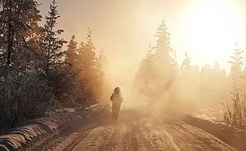 Maraton la -52 de grade Celsius în Siberia 