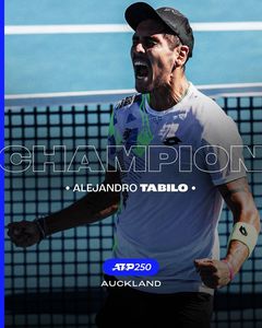 Chilianul Alejandro Tabilo a câştigat turneul ATP de la Auckland